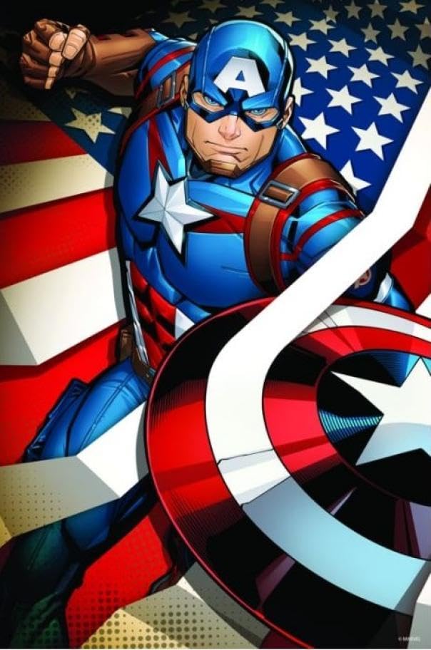 3D Puzzle 300 Pieces Captain America - Image 2