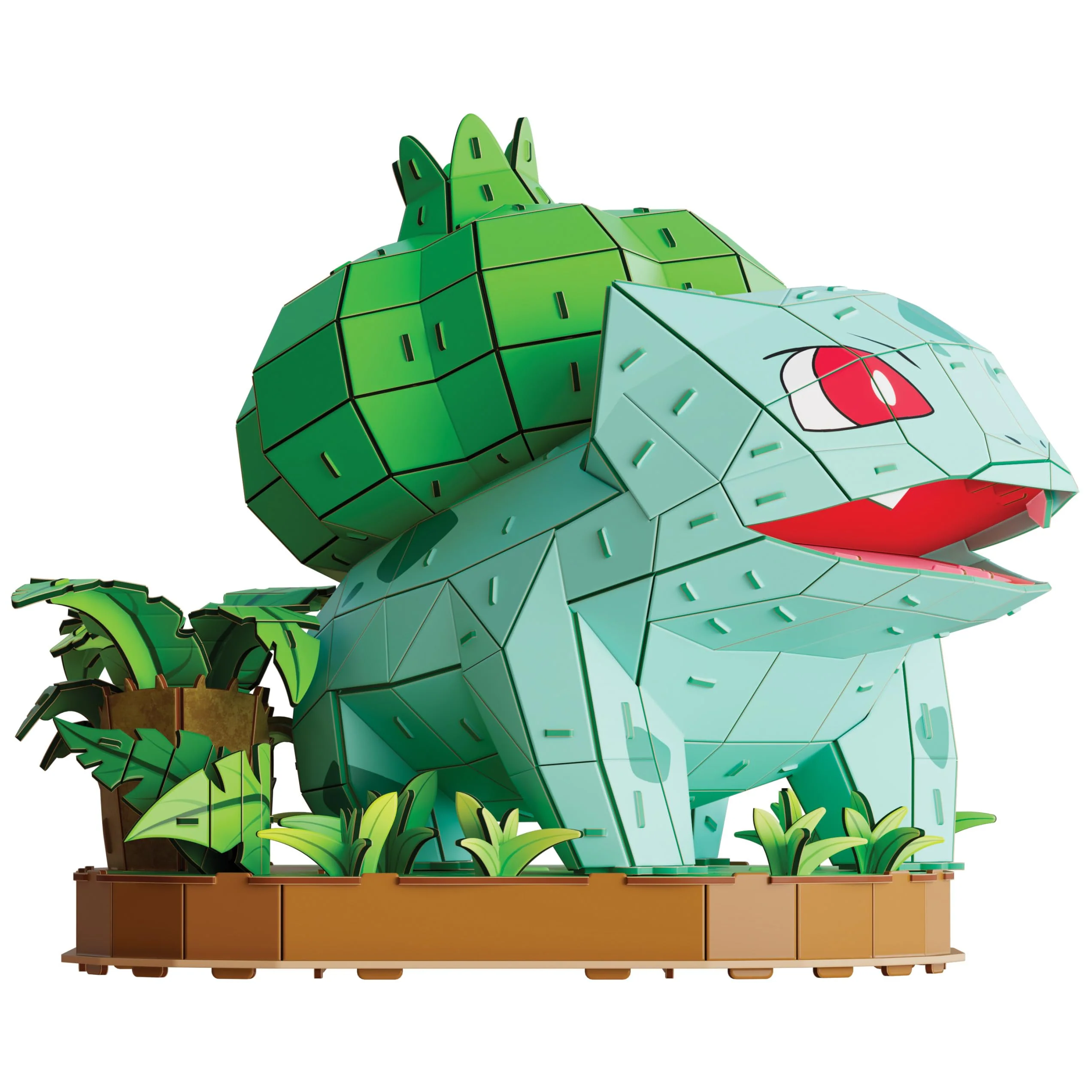 4D Build, Pokémon Bulbasaur 3D Model Kit, Pokémon Figure, Kanto First Partner Collection, Desk Décor, 195 Pieces, Gift Ideas for Ages 12 & Up - Image 2
