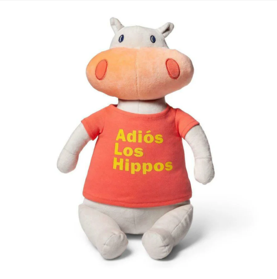 ADIOS LOS HIPPOS Pillowfort Plush Toy - Image 2