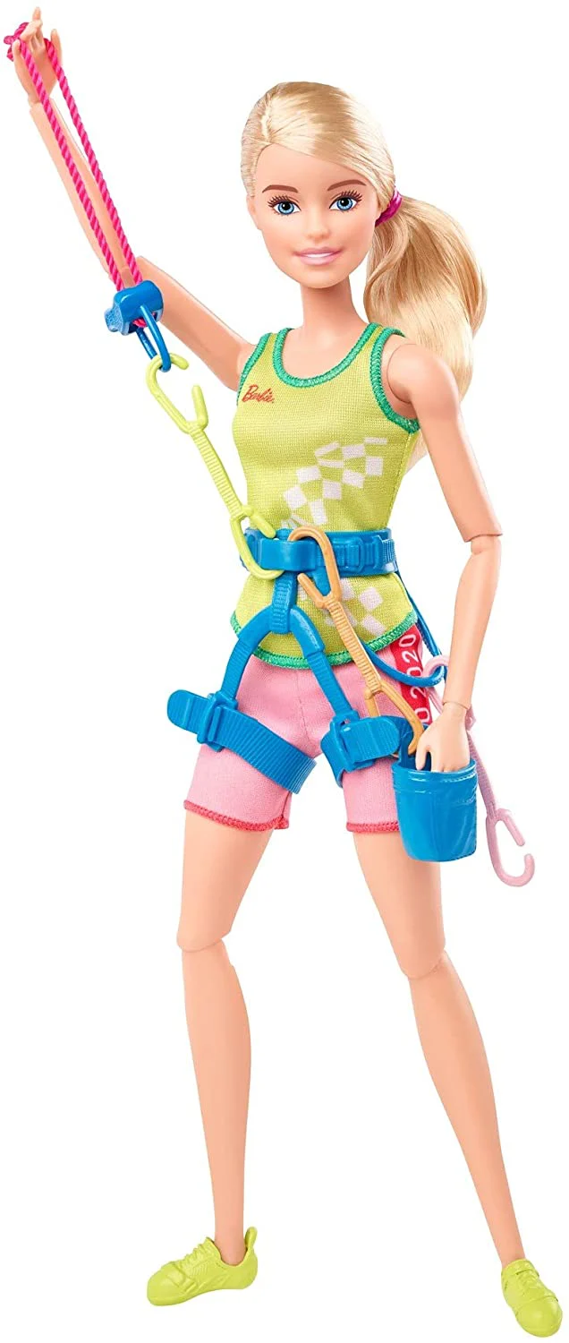 Barbie Olympic Games Tokyo 2020 Sport Climber Doll with Uniform - Image 2