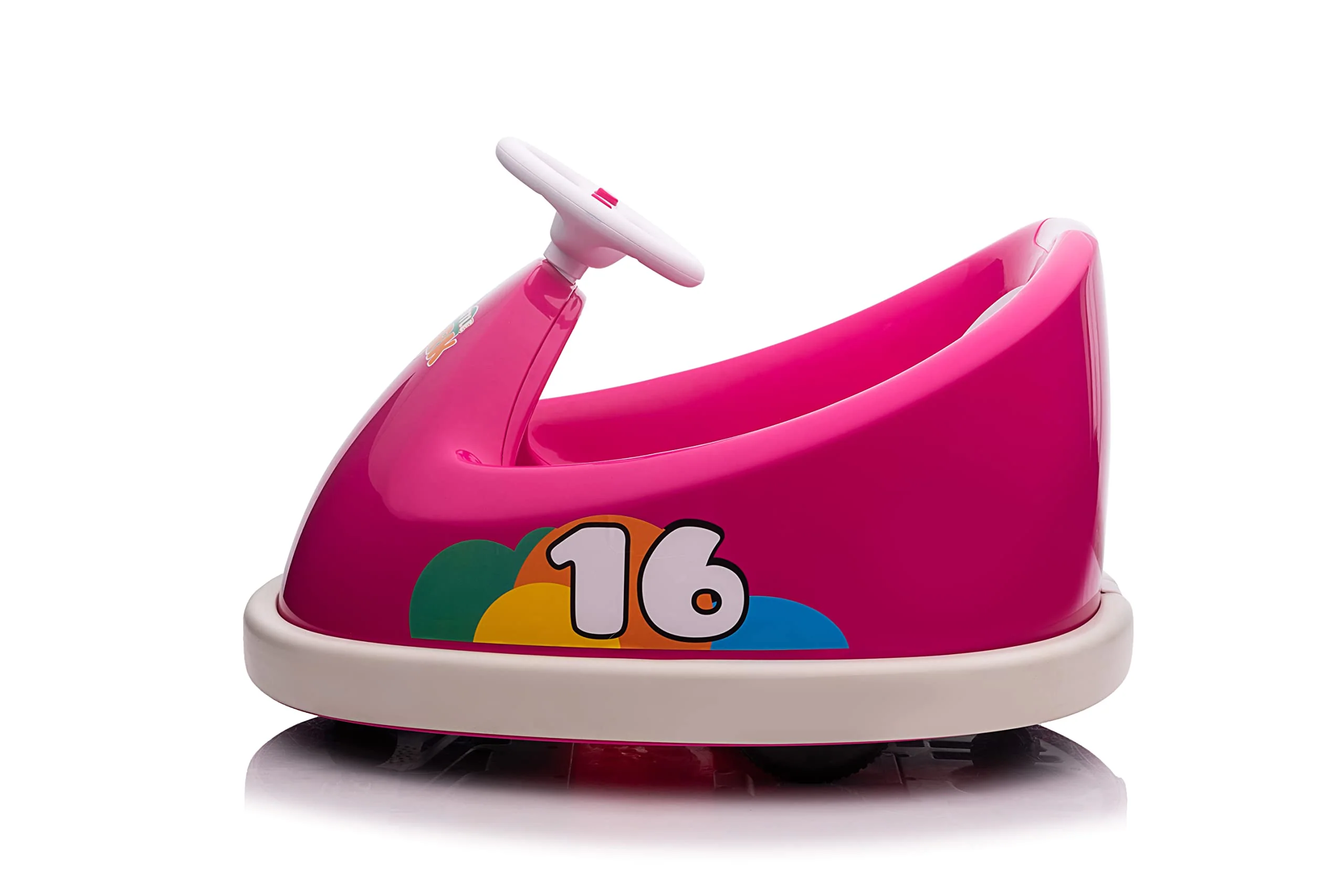 Best Ride On Cars 6 Volt Bumperz Kids Electric Battery Powered Ride On Bumper Car Vehicle with Power Indicator, Anti Collision Bar, and Music - Image 5