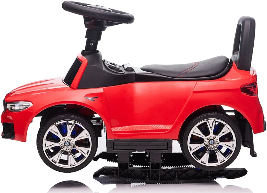 Best Ride On Cars  BMW 4 in 1 Push Car, Red - Image 2