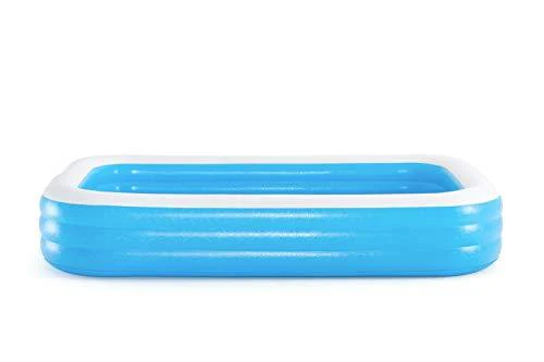 Bestway H2OGO Rectangular Inflatable Set, 10ft x 22in Above Ground Pool, Blue - Image 7