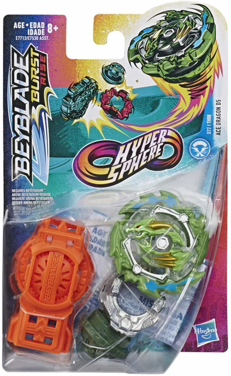 BEYBLADE Burst Rise Hypersphere Ace Dragon D5 Starter Pack - Image 3