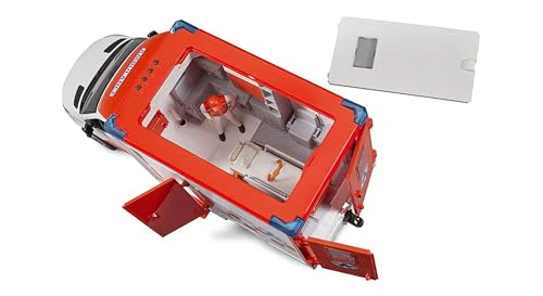 Bruder MB Sprinter Ambulance with Driver and Light + Sound Module - Image 4