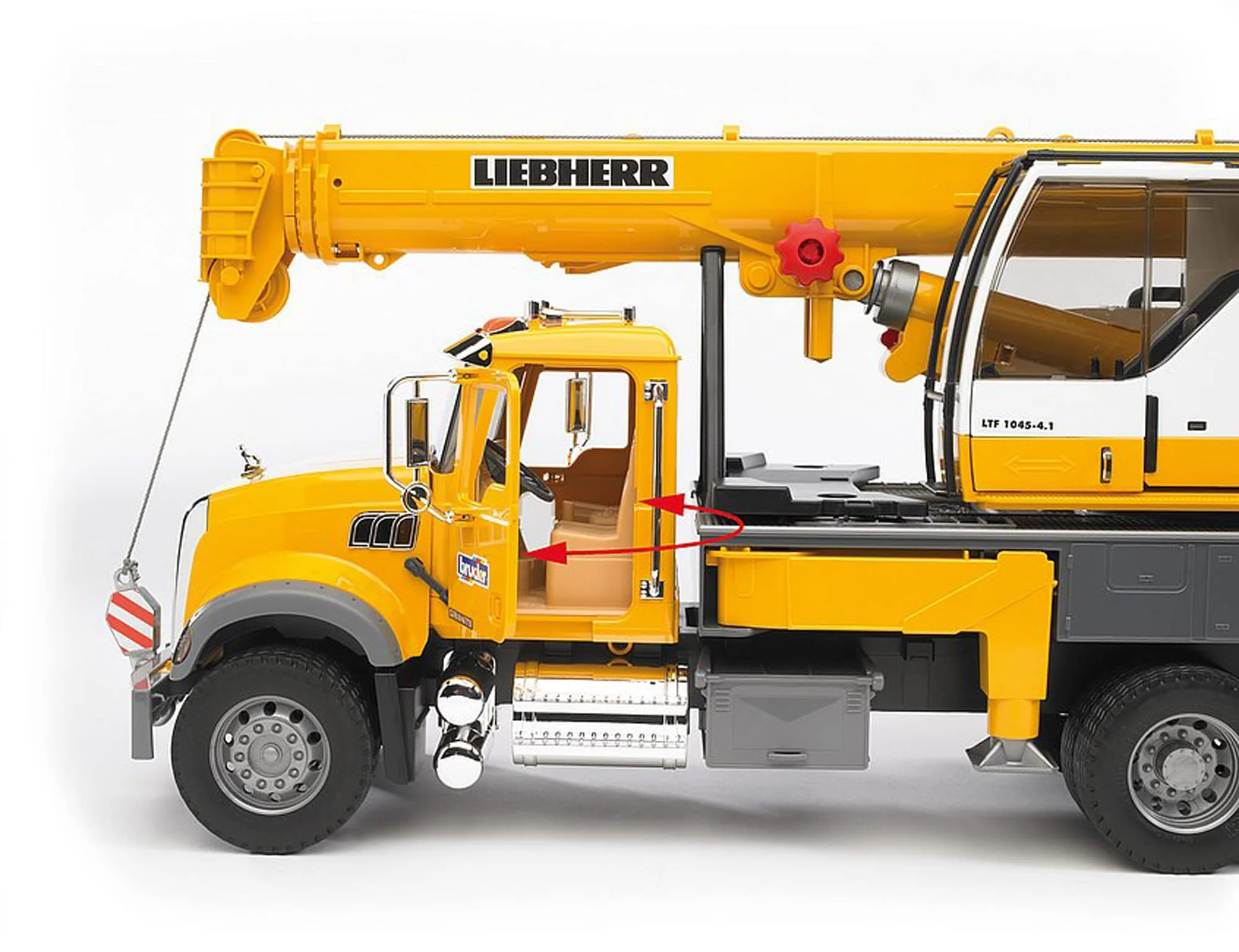 Bruder Mack Granite Liebherr Crane Truck - Image 7