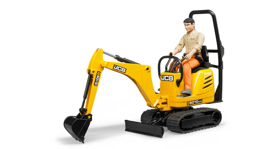 Bruder 62002 JCB Micro Excavator 8010 CTS w/ Worker 10.7.7 - Image 5