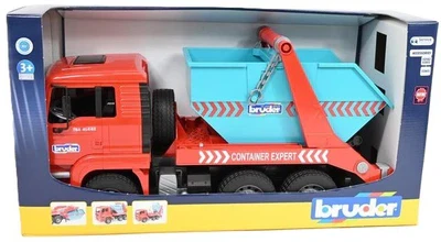 Bruder TGA Skip Container Truck