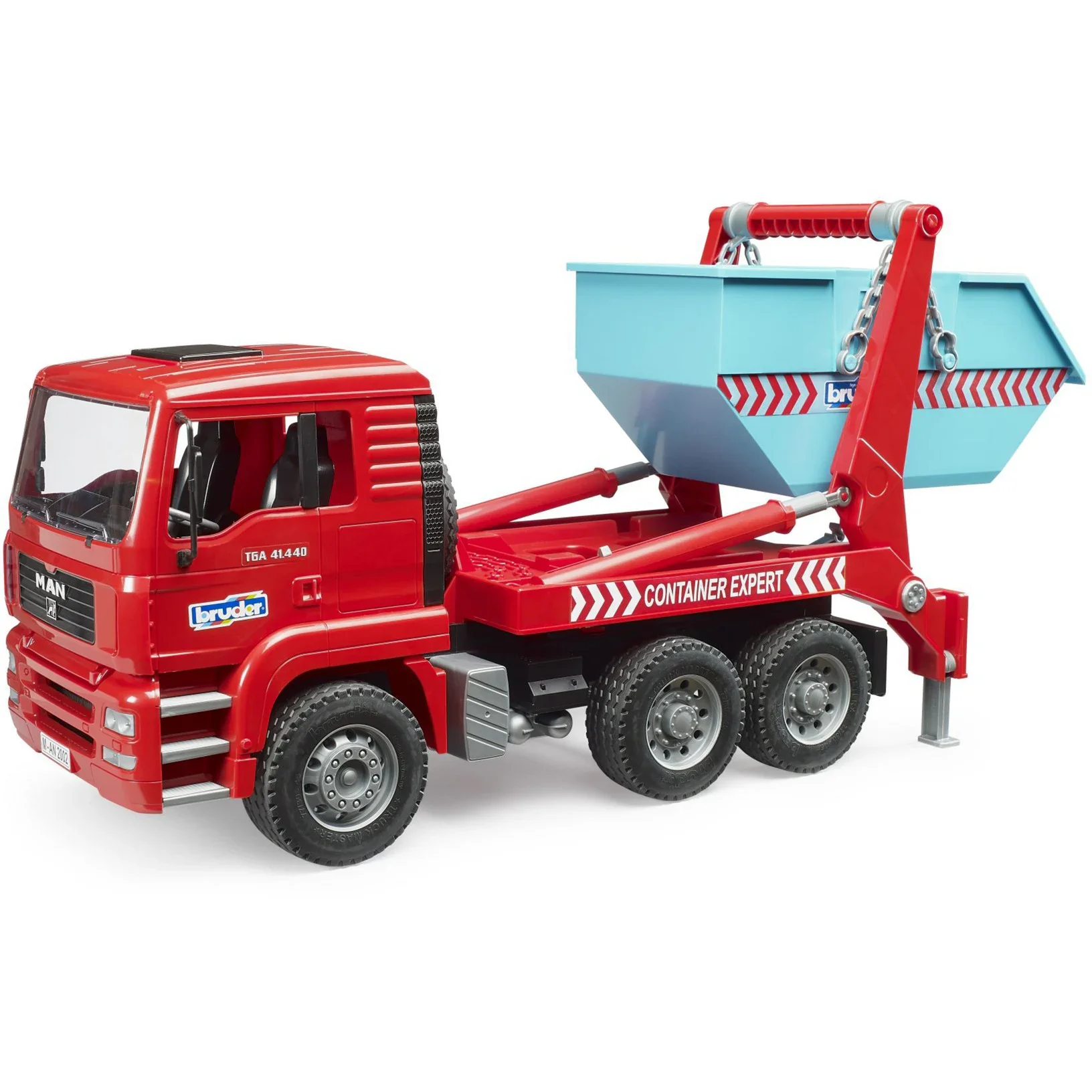 Bruder TGA Skip Container Truck - Image 3