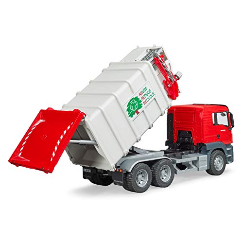 Bruder Toys Man TGS Side Loading Garbage Truck - Image 3