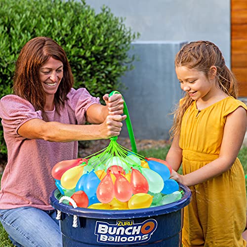 Bunch O Balloons Neon Colors with 2 Launchers + 4 Pack Water Balloons , for Outdoor, Children Summer Fun, 130+ Balloons + 2 Launchers - Image 5
