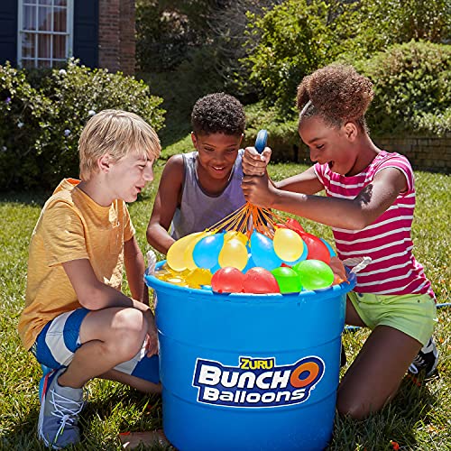 Bunch O Balloons Neon Colors with 2 Launchers + 4 Pack Water Balloons , for Outdoor, Children Summer Fun, 130+ Balloons + 2 Launchers - Image 6