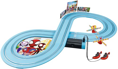 Carrera - 20063049 - Carrera First I Spidey Web Spinners Race Track Set I Car for Racetrack | Racetracks and Licensed Slot Cars | Up to 2 Players | for Children from 3 Years and Adults - Image 9