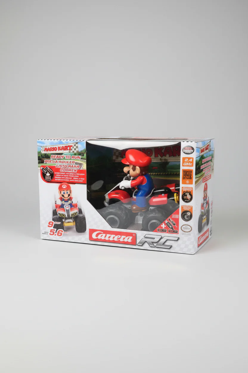 Carrera RC Nintendo Mario Kart 2.4 GHz Radio Remote Control Toy Car Vehicle - Mario Quad - Image 2