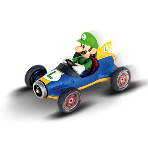 Carrera RC Official Licensed Mario Kart Mach 8 Luigi 1: 18 Scale 2.4 Ghz Remote Radio Control Car with Rechargeable Lifepo4 Battery - Kids Toys Boys/Girls, (Model: 181067) - Image 9