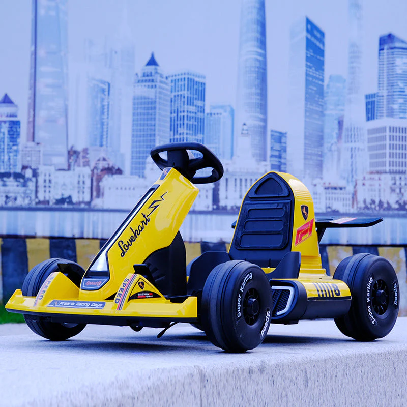 Electric Go Kart for Kids 12V7AH Battery Powered Ride On Cars with Parent Remote Control for Boys Girls Age 3-8 - Image 3
