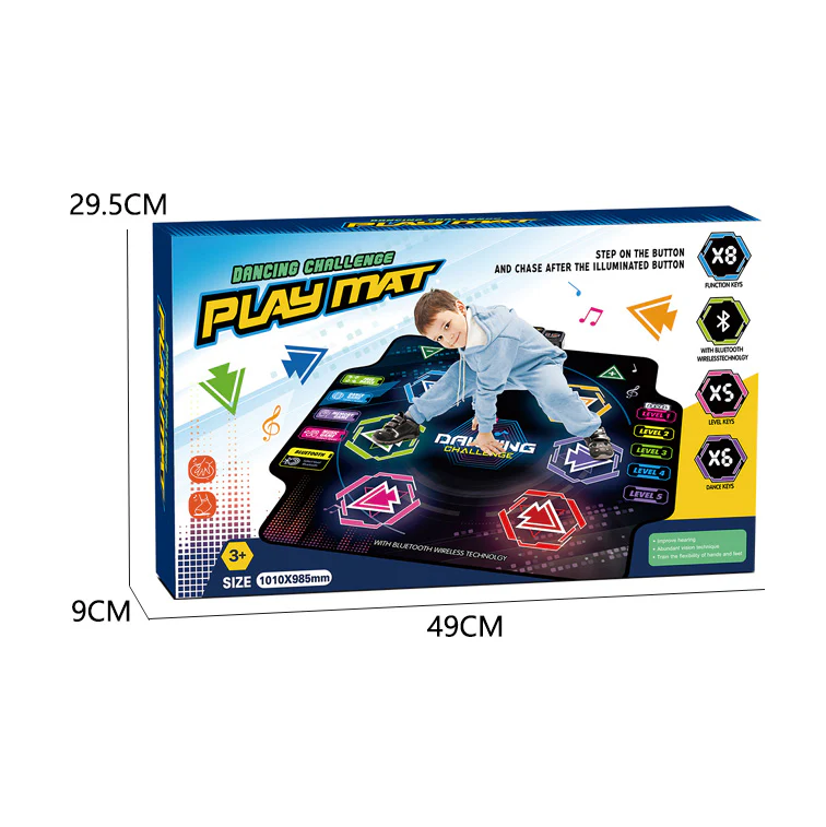 Children Dancing Challenge Play Mat