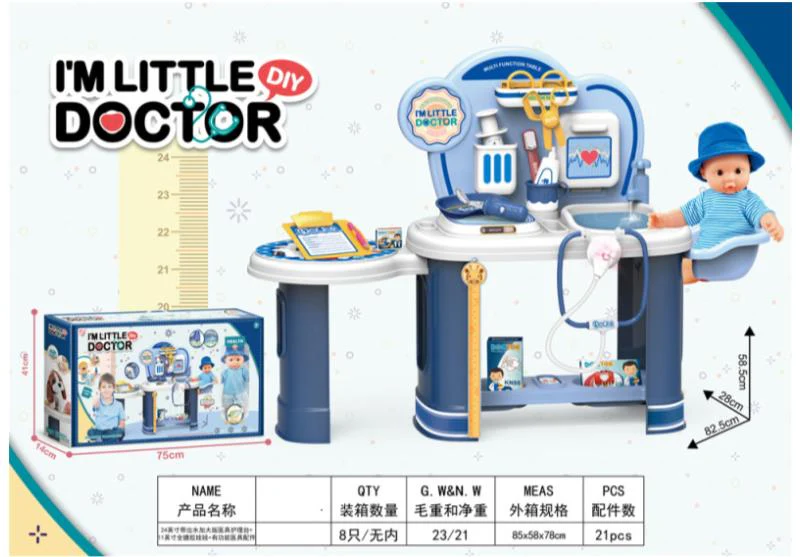 Children's Doctor Play Set, I'm Little Doctor Set - Image 2