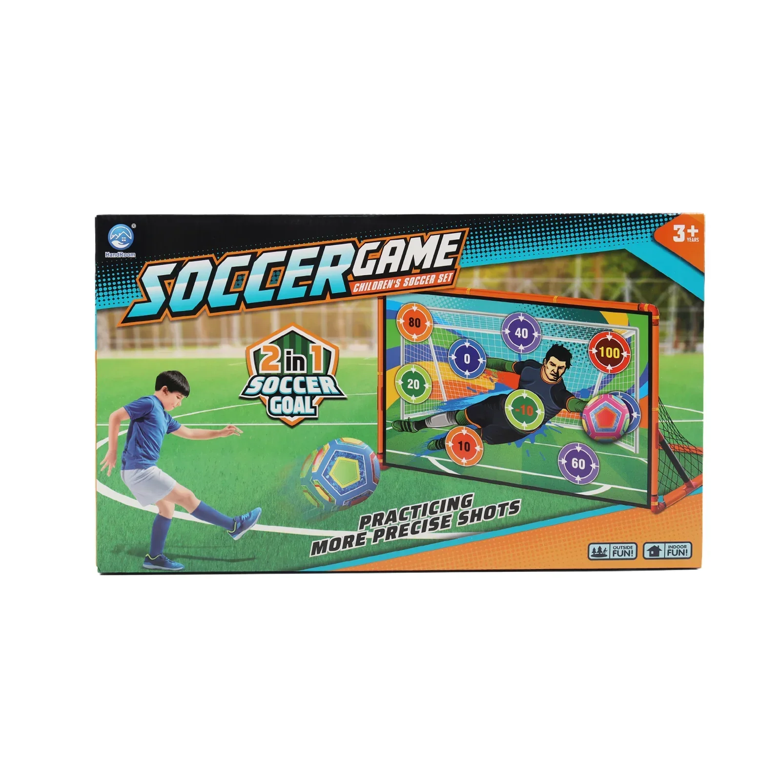 Children's Soccer Goal and Target Game Set