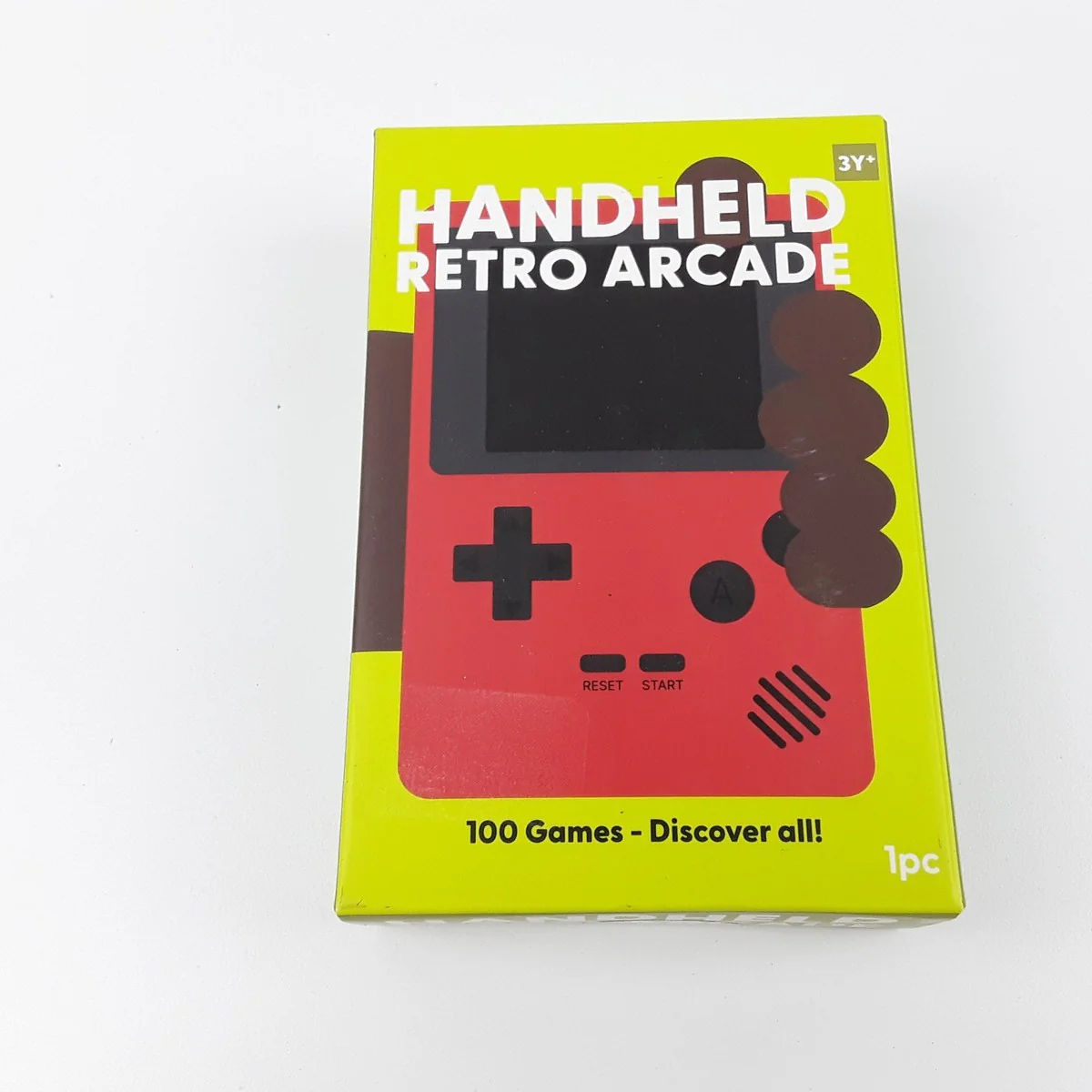 Classic Handheld Retro Arcade Toy, Typically Featuring 100 Built-in Game