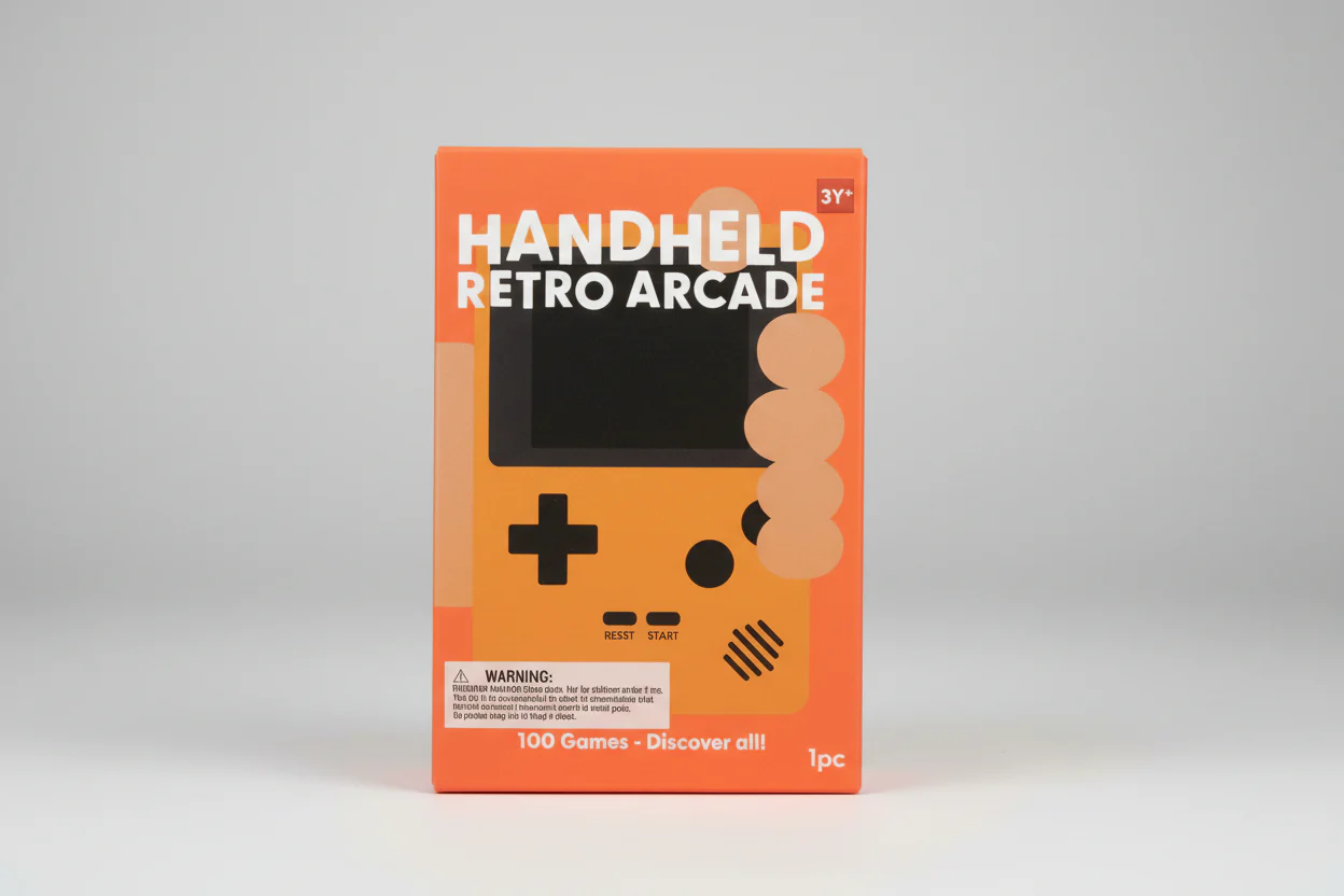 Classic Handheld Retro Arcade Toy, Typically Featuring 100 Built-in Game - Image 3