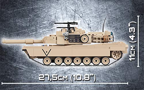 COBI Armed Forces M1A2 Abrams Tank Building toy set - Image 4
