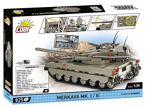 COBI Armed Forces Merkava Mk. I / II Israeli Main Battle Tank - Image 10