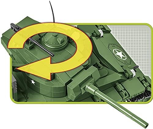 COBI Historical Collection M24 Chaffee Tank Building toy set - Image 8