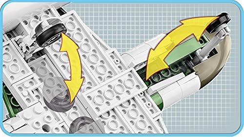COBI Historical Collection Messerschmitt Me 262A-1A Plane Building toy set - Image 7