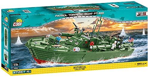 COBI Historical Collection Patrol Torpedo Boat PT-109 Building toy set