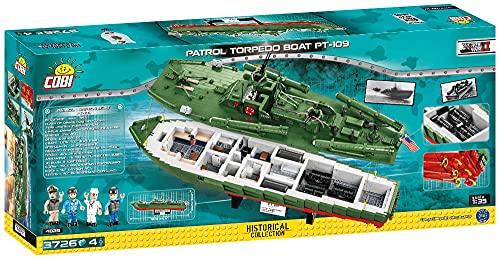 COBI Historical Collection Patrol Torpedo Boat PT-109 Building toy set - Image 17