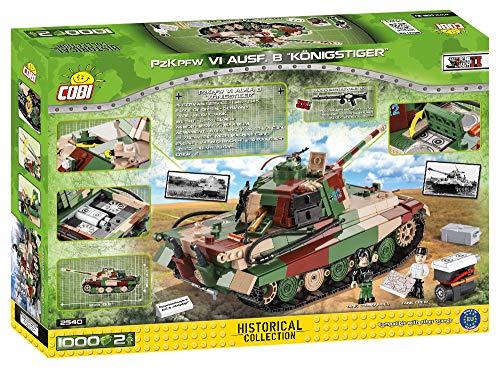 COBI Historical Collection PzKpfw VI AUSF. B KONIGSTIGER - 1000 Pieces Building toy set - Image 12