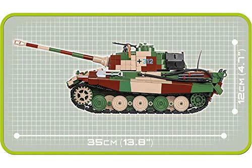 COBI Historical Collection PzKpfw VI AUSF. B KONIGSTIGER - 1000 Pieces Building toy set - Image 13