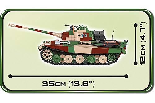 COBI Historical Collection PzKpfw VI AUSF. B KONIGSTIGER - 1000 Pieces Building toy set - Image 16