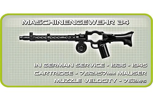 COBI Historical Collection PzKpfw VI AUSF. B KONIGSTIGER - 1000 Pieces Building toy set - Image 9