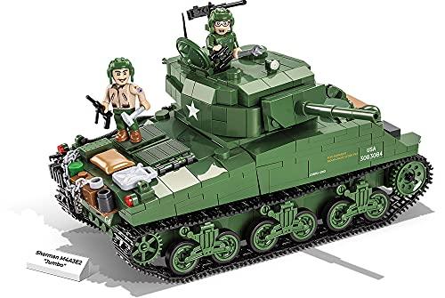 COBI Historical Collection Sherman M4A3E2 Jumbo Tank, Green Building toy set - Image 6