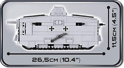 COBI Historical Collection Sturmpanzerwagen A7V Tank Building toy set - Image 10