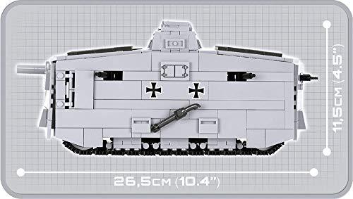 COBI Historical Collection Sturmpanzerwagen A7V Tank Building toy set - Image 3