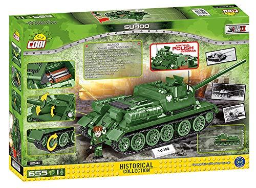 COBI Historical Collection SU-100 SPG Vehicle Building toy set - Image 15