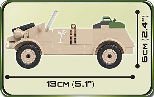 COBI Historical Collection VW Type 82 Kübelwagen - Off-Road Passenger Car Building toy set - Image 6
