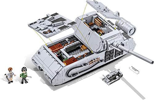 COBI Historical Collection World War II Panzer VIII MAUS Tank - Image 6