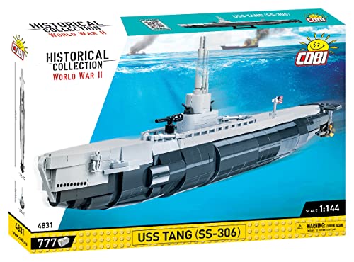 COBI Historical Collection World War II USS Tang (SS-306) Submarine, Various - Image 10