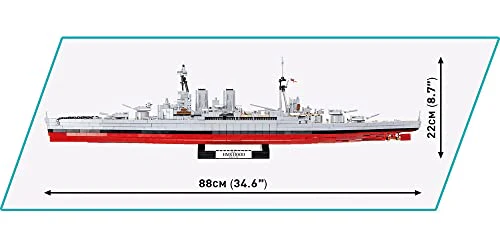 COBI Historical Collection: World War II Warships HMS Hood Building toy set - Image 10