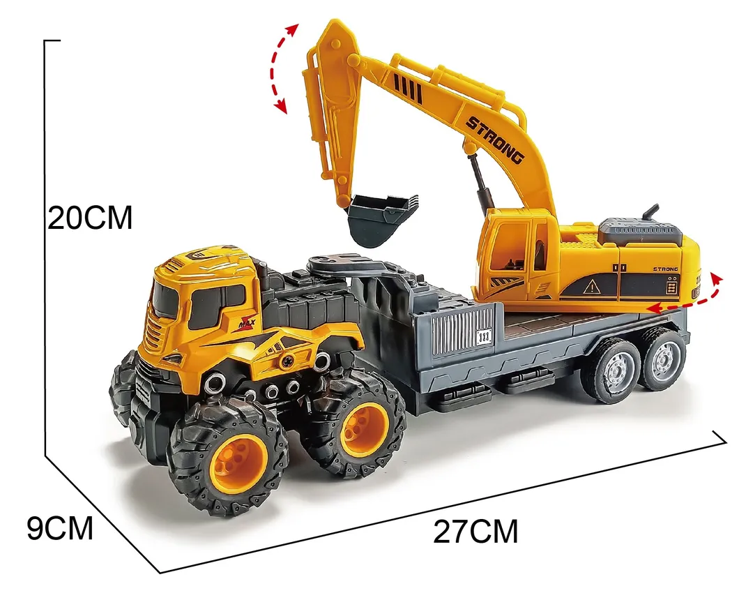 Construction Toy Alloy Truck - Image 2