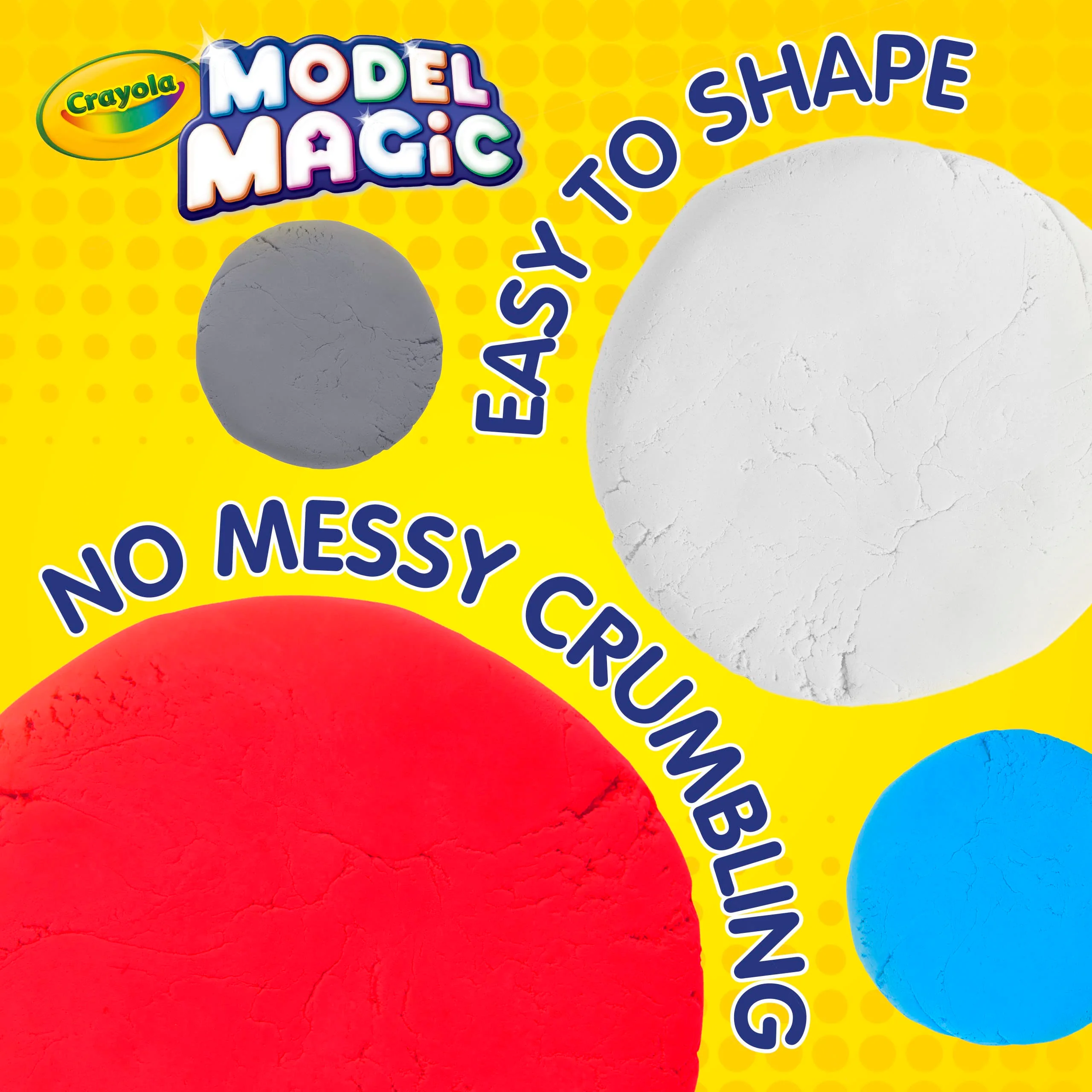 Crayola 113 gm Model Magic, Red, School and Craft Supplies, Gift for Boys and Girls, Kids, Ages 3,4, 5, 6 and Up, Holiday Toys, Stocking, Arts and Crafts, Gifting - Image 4
