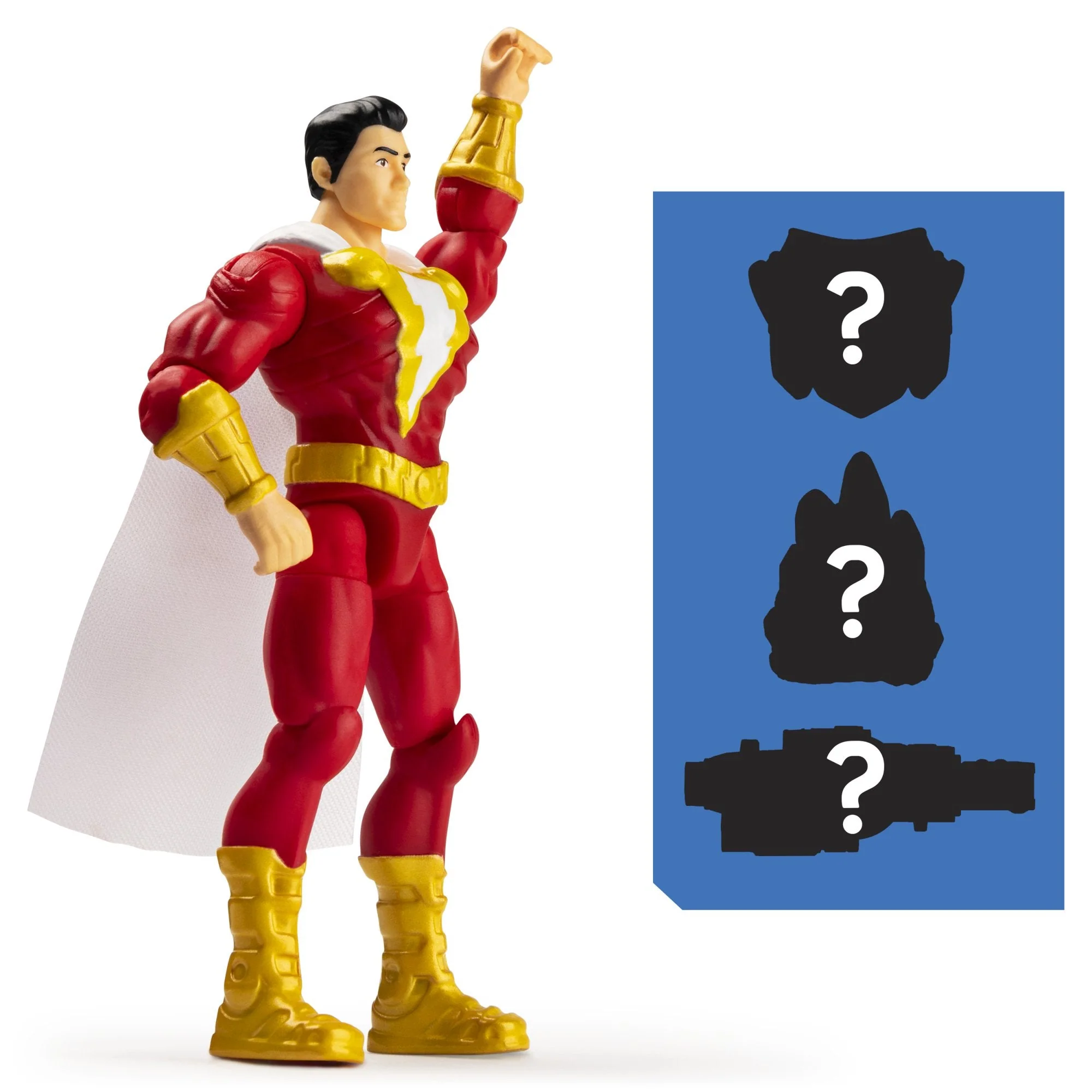 DC Comics DC Comics 4-Inch Shazam! Action Figure with 3 Mystery Accessories, Adventure 2 - Image 3