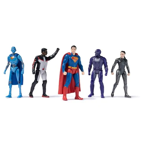 DC Comics, Superman Heroes Vs. Villains 5-Pack, 3-Inch Action Figure, Stylized Superhero Figures with Dynamic Poses and Battle Ready Armor, Kids Toys for Ages 4+ - Image 7