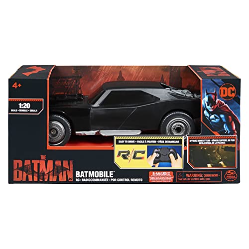 DC Comics, The Batman Batmobile Remote Control Car with Official Batman Movie Styling - Image 9