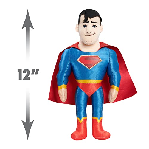 DC Super Pets Superman and KRYPTO Superdog Companion 2-Pack Plush 12-inch Stuffed Toys, DC League of Super-Pets Movie - Image 2