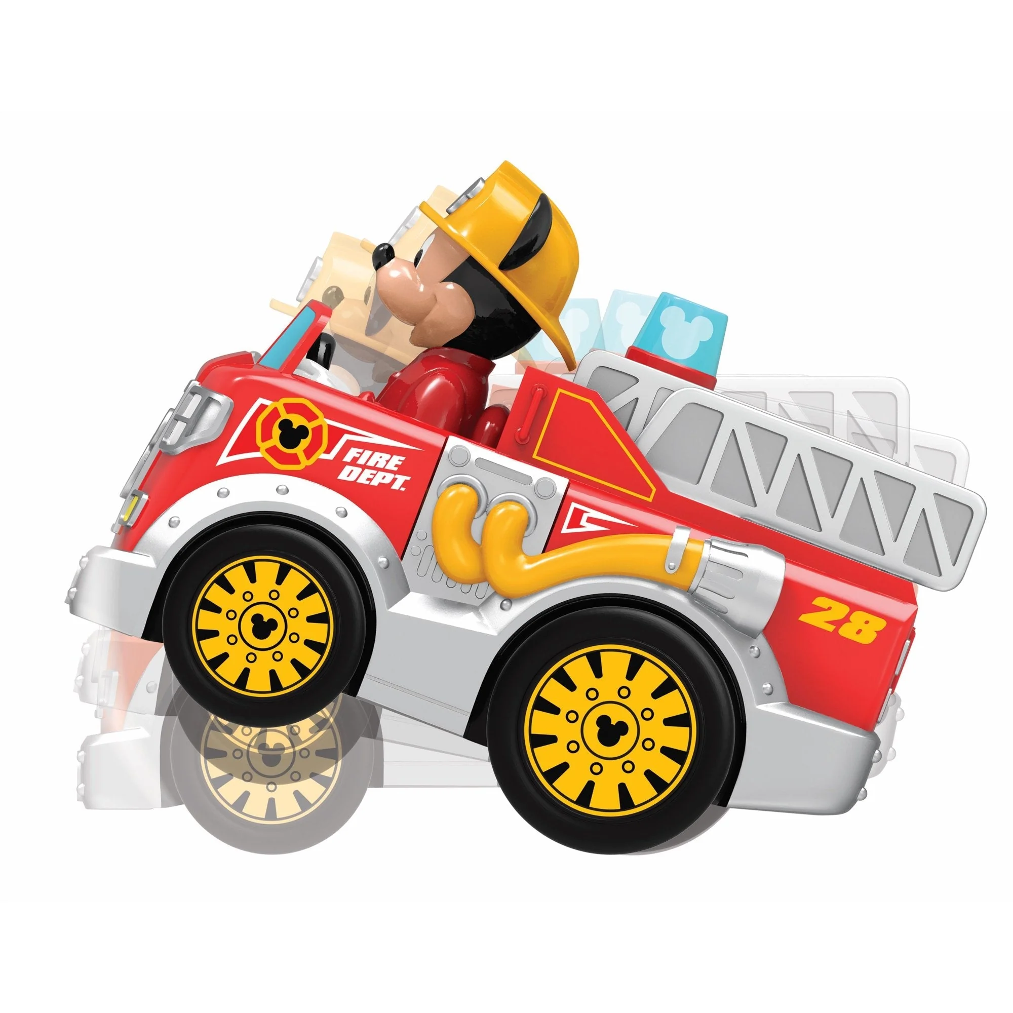 Disney Junior 9'' 2.4 GHz RC Toy Vehicle - Mickey's Firetruck - Image 3